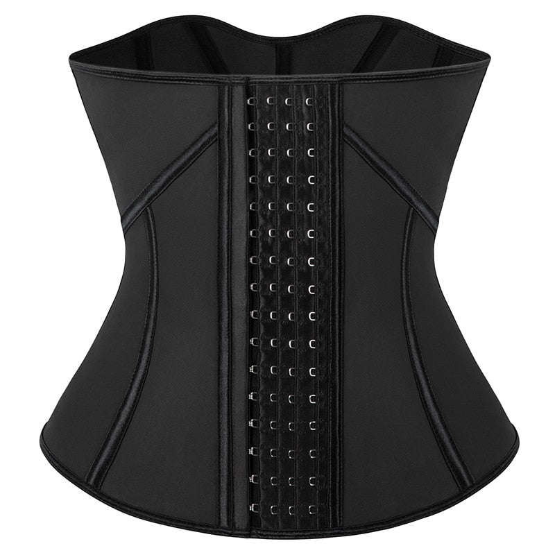 13 Steel Boned Waist Trainer Corset Cincher Sauna Sweat Faja Sport Girdle Slimming Shaper Abdominal Trimmer Belt Straps Modeling