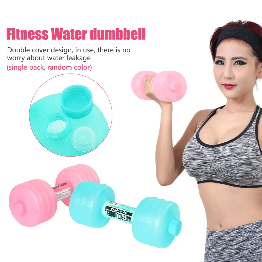 Dumbbells Adjustable Weights Equipment Body Building Water Dumbbel Home Gym Training Plastic Bottle Exercise Yoga For Training